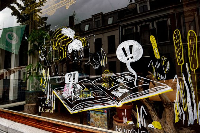 Big draw raam tekeningen nijmegen 2022 65